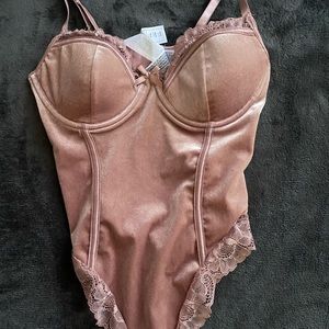 Pink bodysuit